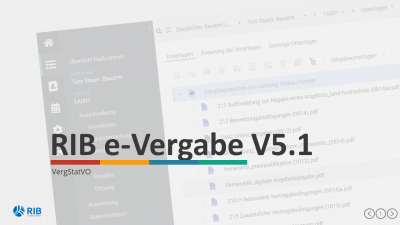 RIB eVergabe V5.1